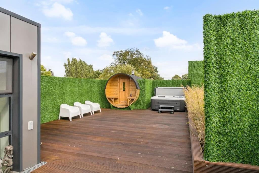 Schitterende Loft Met Jacuzzi En Sauna In Mechelen Exterior foto